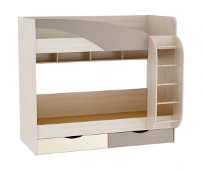 Кровать Роман КР-703 2-х ярусная (0,9м)