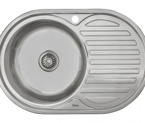 Мойка врезная Vivаt 775016/0,6 1Ч1К (левая)