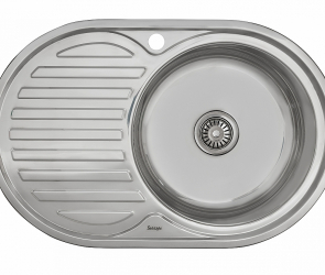 Мойка врезная Vivаt 775016/0,6 1Ч1К (правая)