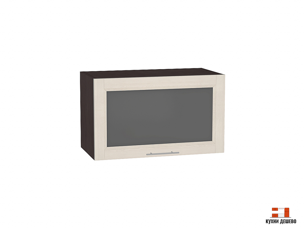 Шкаф верхний горизонтальный остекленный Росси