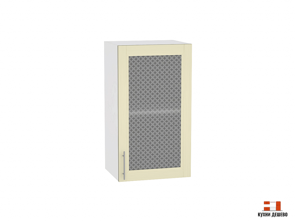 Шкаф верхний с 1-ой остекленной дверцей Росси 920