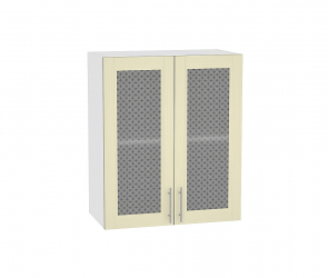 Шкаф верхний с 2-мя остекленными дверцами Росси