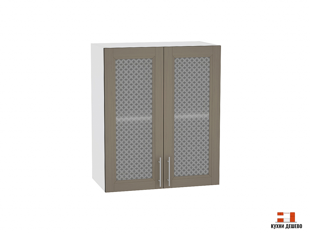 Шкаф верхний с 2-мя остекленными дверцами Росси 920