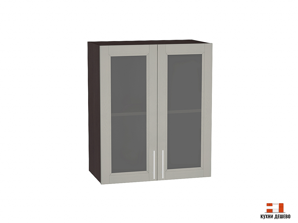 Шкаф верхний с 2-мя остекленными дверцами Росси 920