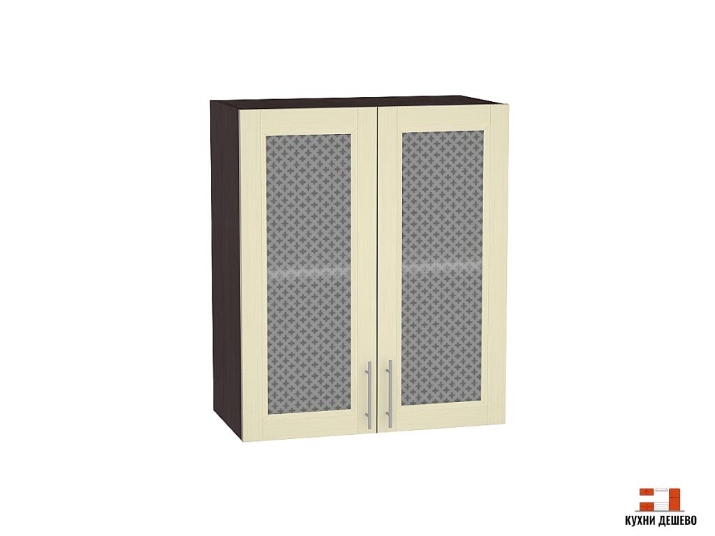 Шкаф верхний с 2-мя остекленными дверцами Росси 920