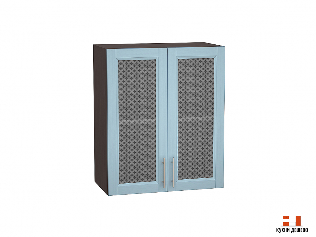 Шкаф верхний с 2-мя остекленными дверцами Росси 920