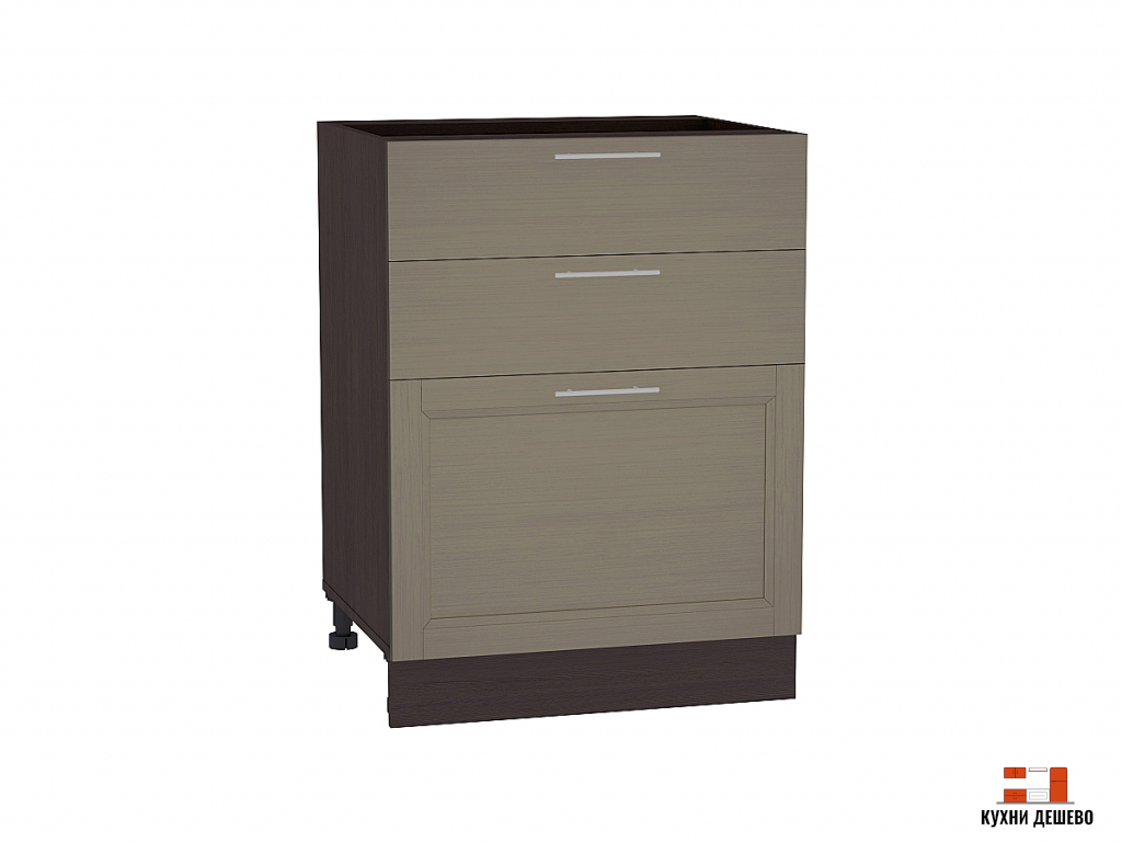 Шкаф нижний с 3-мя ящиками Росси