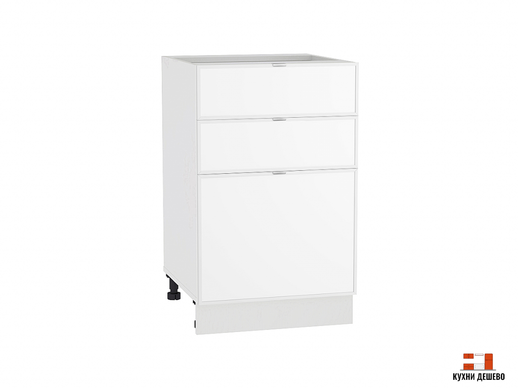 Шкаф нижний с 3-мя ящиками Изабелла-AL-02