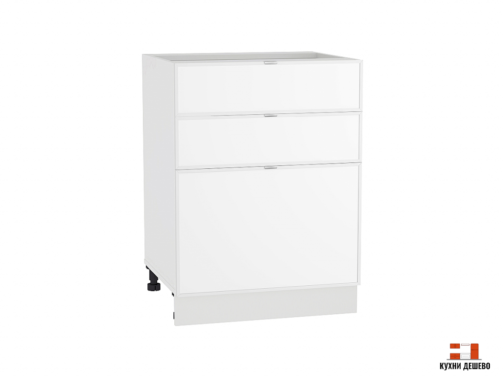 Шкаф нижний с 3-мя ящиками Изабелла-AL-02