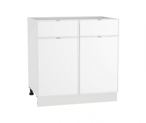 Шкаф нижний с 2-мя дверцами и 2-мя ящиками Изабелла-AL-02