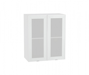 Шкаф верхний с 2-мя остекленными дверцами Изабелла-AL-01