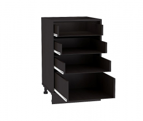 Каркас нижнего шкафа с 4-мя ящиками Н 504