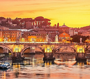 Фартук для кухни «Рим»