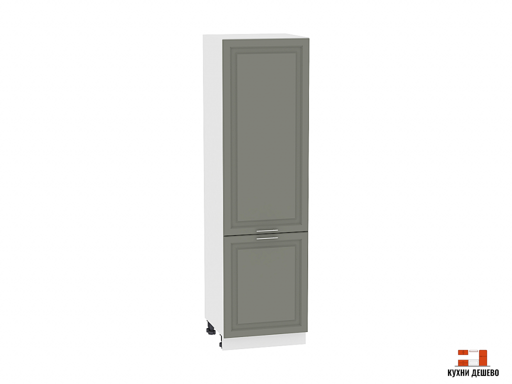 Шкаф пенал с 2-мя дверцами Эвита 600 (для верхних шкафов высотой 720)