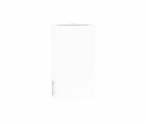 Шкаф верхний торцевой радиусный Рейн