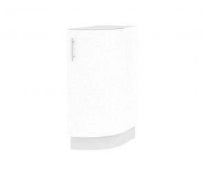 Шкаф нижний торцевой радиусный Рейн